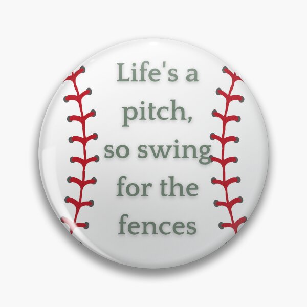 Item preview, Softball & Baseball themed quote designed and sold by serenebookworm.