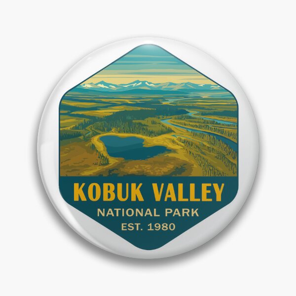 Item preview, Kobuk Valley National Park Retro Sticker designed and sold by Ismeal Von.