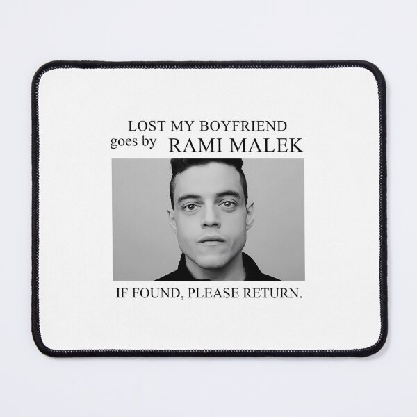 Item preview, Lost My 	friend Rami Malek  	 designed and sold by ymmzdubwqhb32.