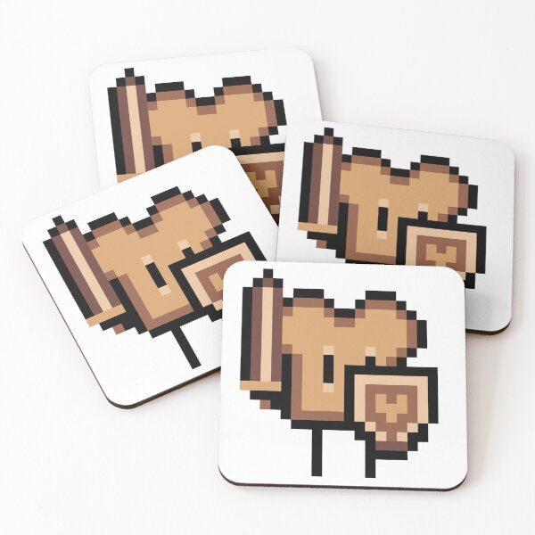 Item preview, 'Bread Warrior' Breadbin Pixel Art Character designed and sold by Breadbin Art.