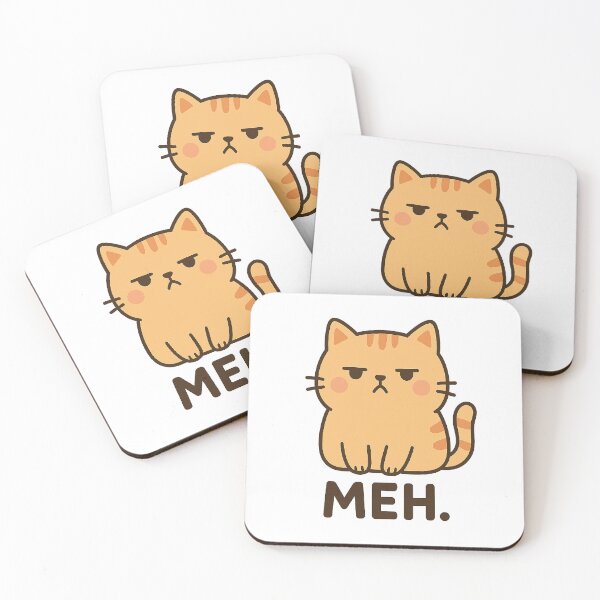 Item preview, Grumpy cute cat designed and sold by The Vibefy.