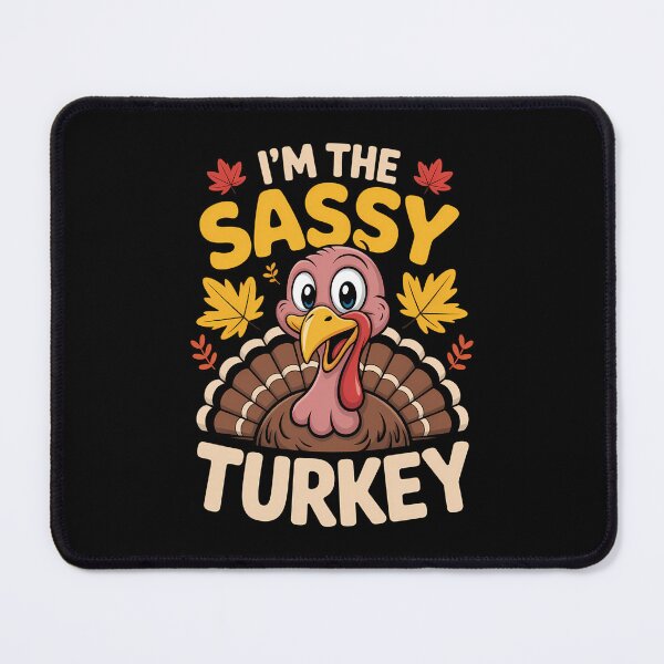 Item preview, Thanksgiving Sassy Turkey Family Funny designed and sold by CookWorldLaughs.
