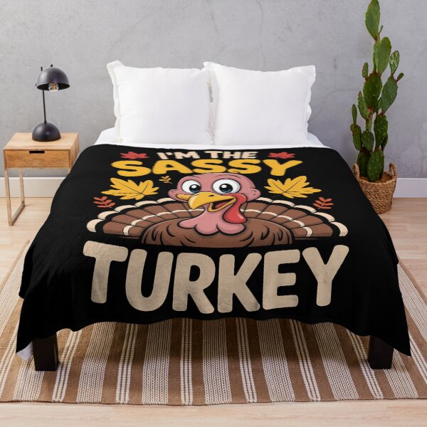 Item preview, Thanksgiving Sassy Turkey Family Funny designed and sold by CookWorldLaughs.