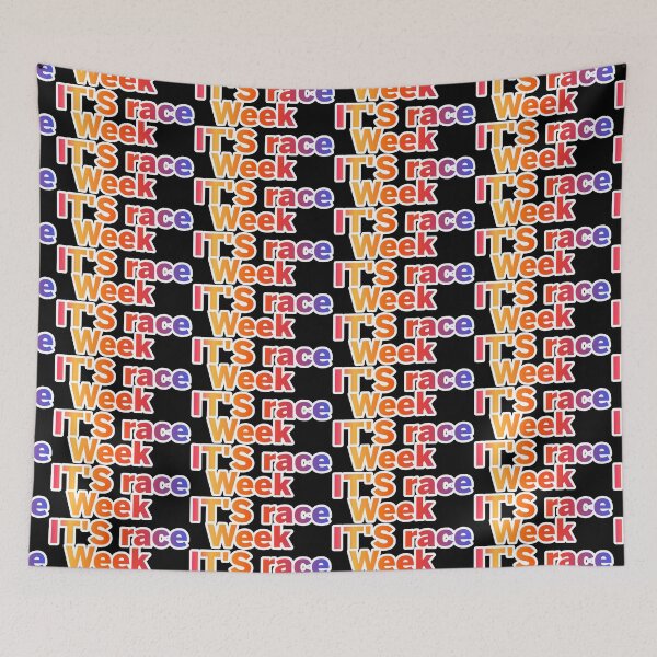 Item preview, It's Race Week designed and sold by ZooStateofMind.