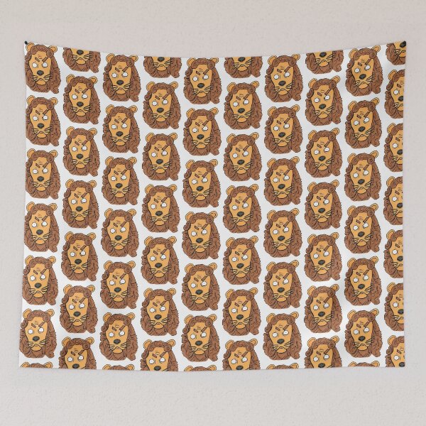 Item preview, Scaredy-lion designed and sold by meldaarts.