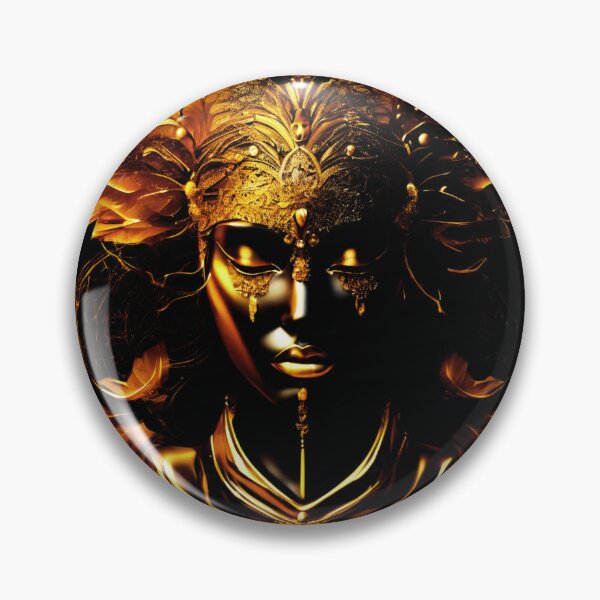 Item preview, Dark Gold Ghost designed and sold by Zofia Sosnecka.
