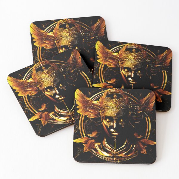 Item preview, Dark Gold Ghost designed and sold by Zofia Sosnecka.