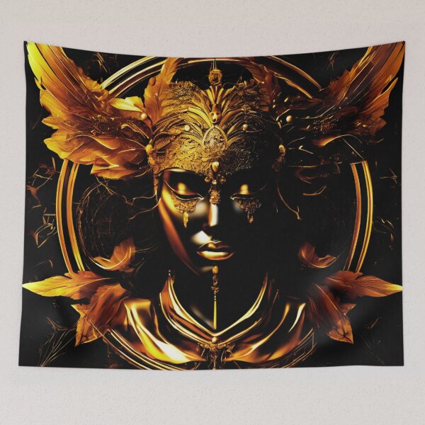 Item preview, Dark Gold Ghost designed and sold by Zofia Sosnecka.