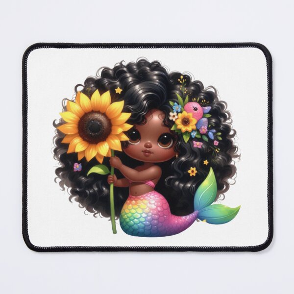 Item preview, Tropical Melanin Mermaid designed and sold by Lulunza.