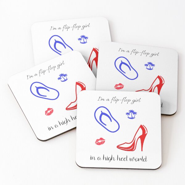 Item preview, I'm a Flip Flop Girl designed and sold by SoulThread Studio.