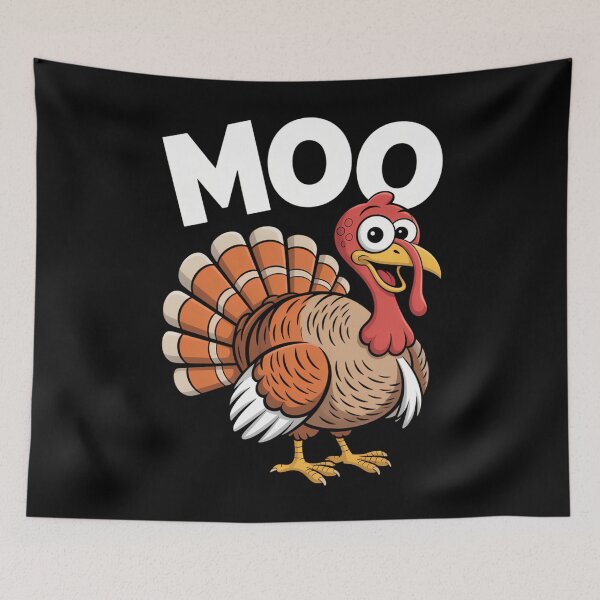 Item preview, turkey funny thanksgiving designed and sold by CookWorldLaughs.