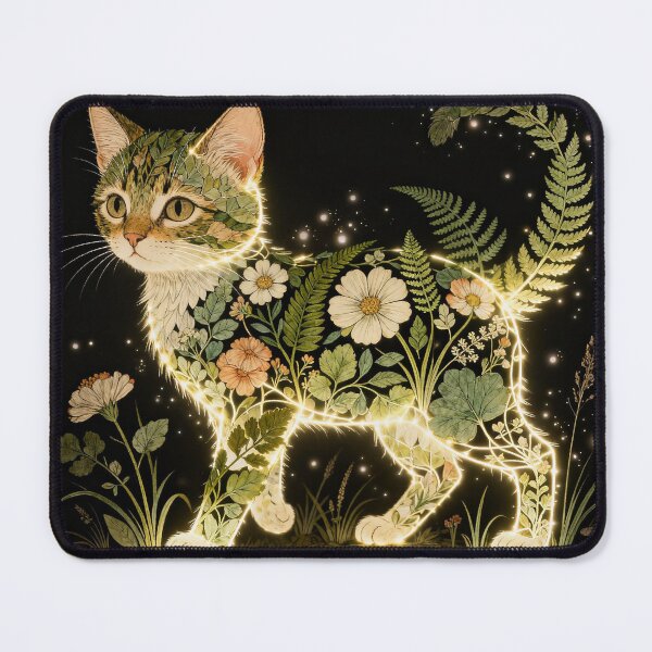 Item preview, Luminous Botanical Feline designed and sold by zzz888.
