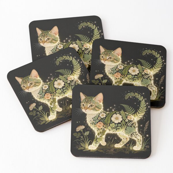 Item preview, Luminous Botanical Feline designed and sold by zzz888.