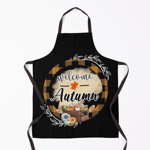 Item preview, Hello Autumn – Cozy Fall Pumpkins, Leaves & Plaid Pattern | Seasonal Decor & Gift Idea designed and sold by petpuppymania.