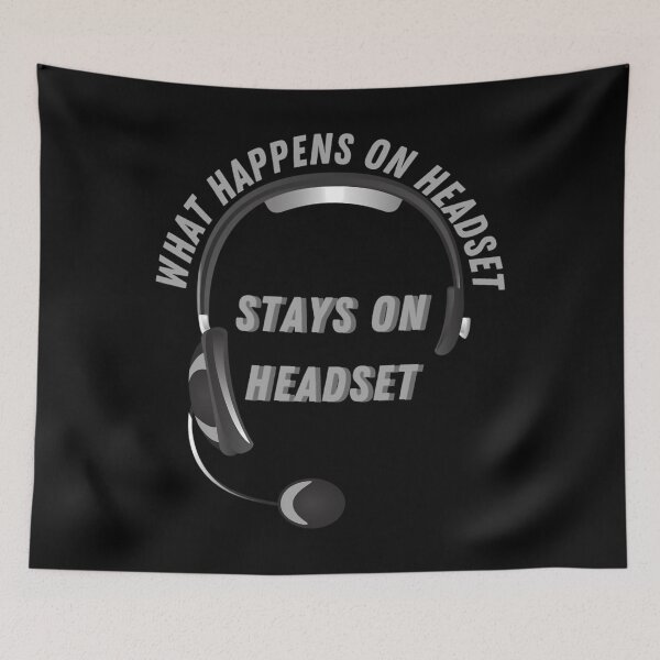 Item preview, What Happens On Headset   	 designed and sold by pupmjejhuq12.