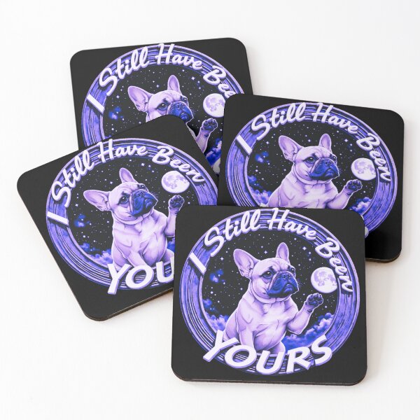 Item preview, French Bulldog Under Moonlight With Loving Quote designed and sold by e-camelleone.