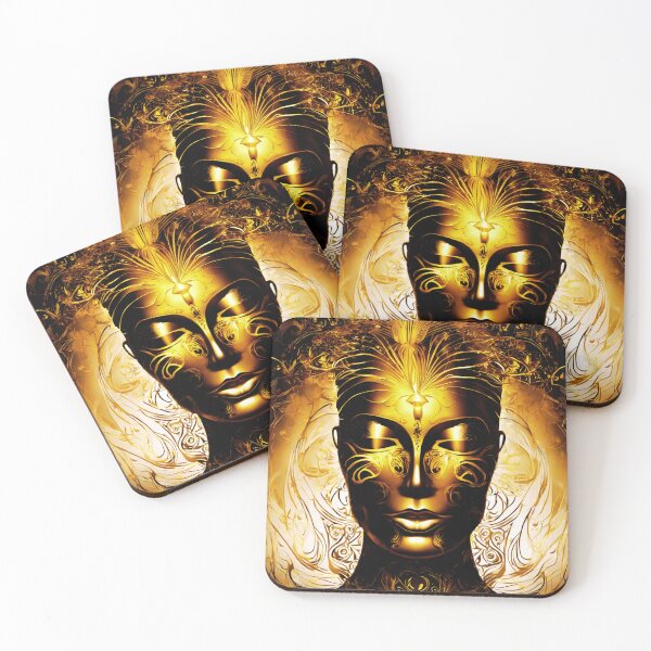 Item preview, Dark Gold Ghost designed and sold by Zofia Sosnecka.
