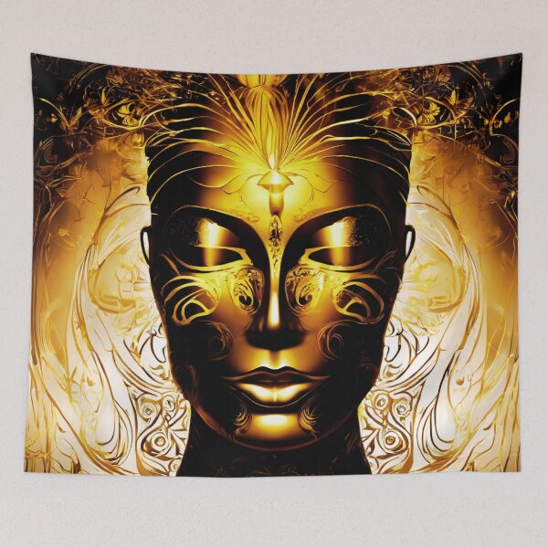 Item preview, Dark Gold Ghost designed and sold by Zofia Sosnecka.