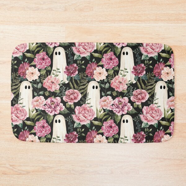 Item preview, Ghost Floral Elegant Spooky Moody Roses designed and sold by cateandrainn.