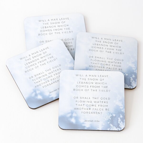 Item preview, Jeremiah 18:14 designed and sold by Undonemadenew.