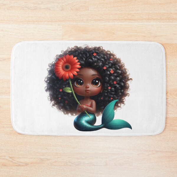 Item preview, Brown Skin Mermaid Fantasy designed and sold by Lulunza.