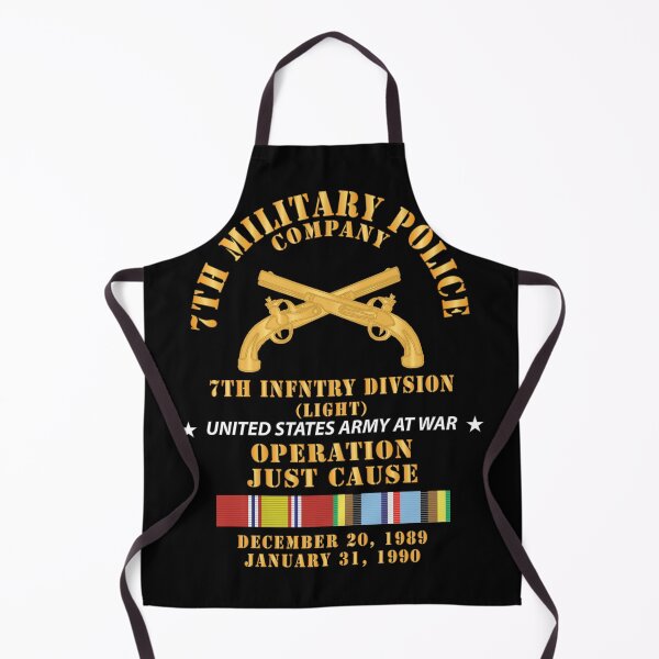 Item preview, Army - 7th Military Police Company, Operation Just Cause,7th Infantry Division (light) w NDSM AFEM X 300 designed and sold by Military Insignia Products.