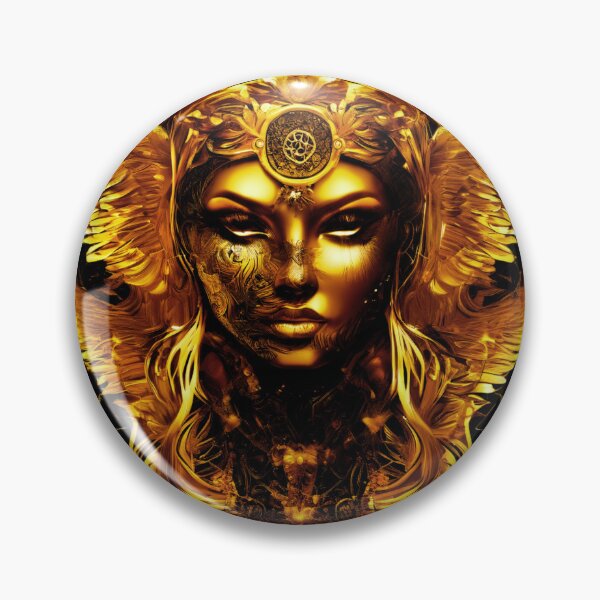 Item preview, Dark Gold Ghost designed and sold by Zofia Sosnecka.