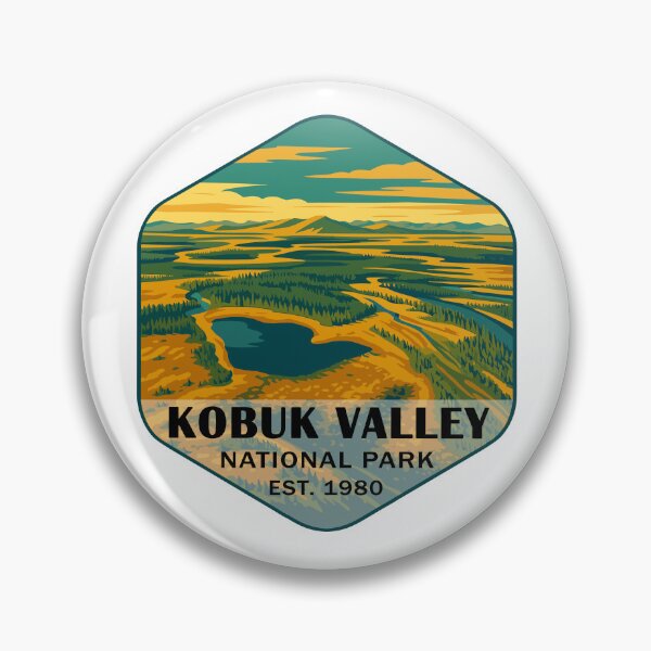 Item preview, Kobuk Valley National Park Retro Sticker designed and sold by Ismeal Von.