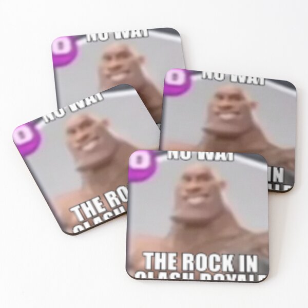 Item preview, The Rock In Clash Royale Funny T-Shirt designed and sold by FreestyleStores.