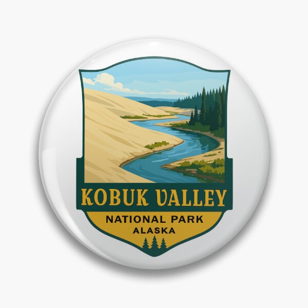 Item preview, Kobuk Valley National Park Retro Sticker designed and sold by Ismeal Von.