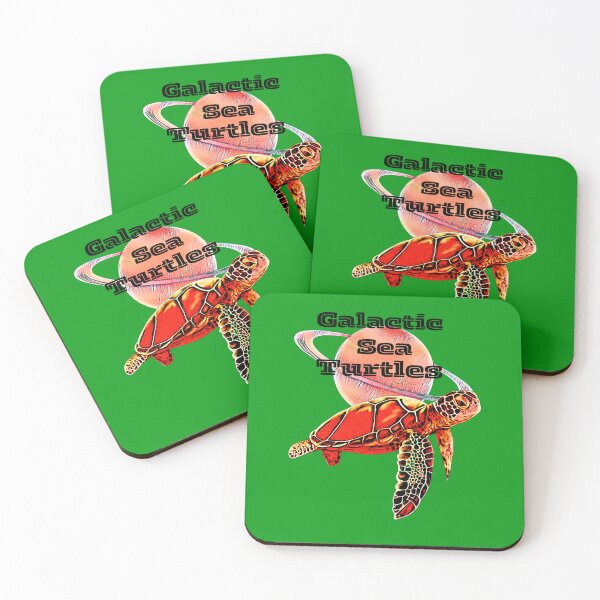 Item preview, Galactic sea turtles designed and sold by OnaleeNicklinArt.