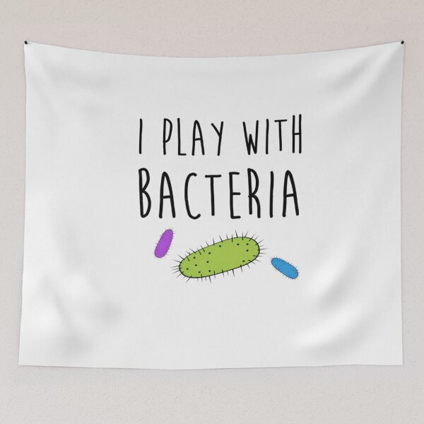 Item preview, I Play With Bacteria  	 designed and sold by hrdngutte25.