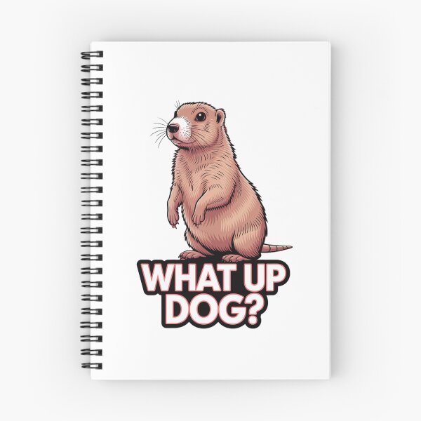 Item preview, What Up Dog? Funny Prairie Dog Pun Design designed and sold by Adverity.