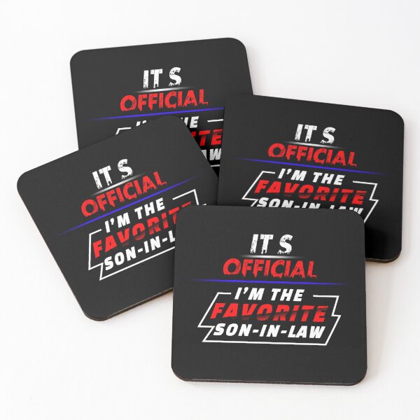 Item preview, Favorite Son-in-Law – Funny Official Statement Gift designed and sold by NORENTE.