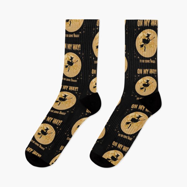 Item preview, 'On My Way To Do Some Magic!' - Essential Vintage design for halloween season! designed and sold by AtushaSpark.