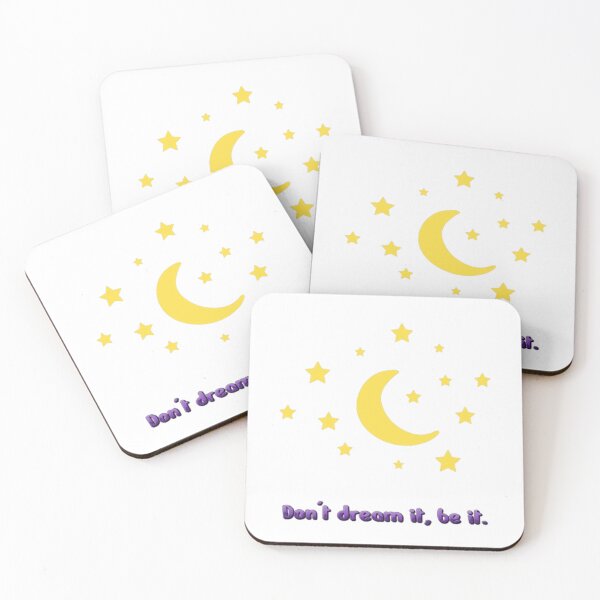Item preview, Crescent Moon & Stars Inspirational Quote designed and sold by Soujji-Designs.