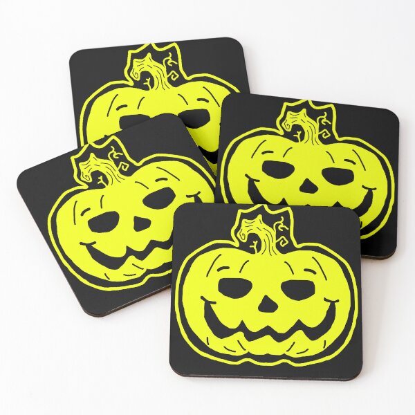 Item preview, Happy Jack-o-Lantern Yellow designed and sold by trudolphi.