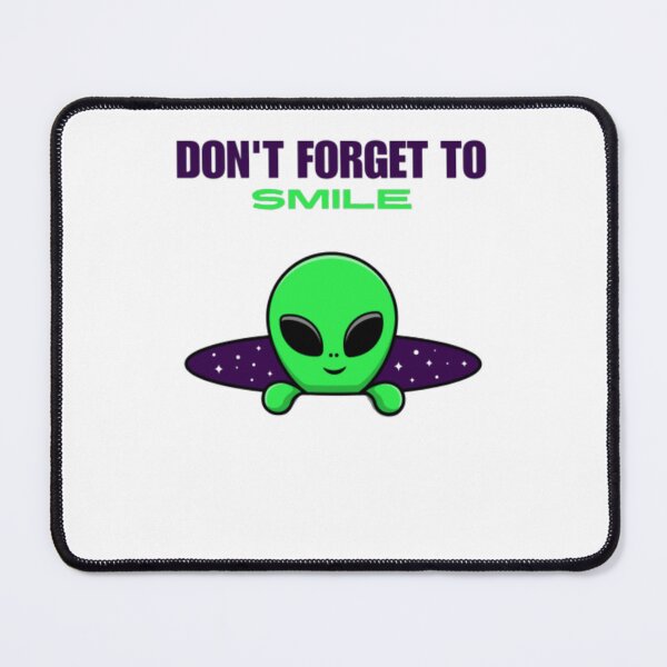 Item preview, Cute Alien on Starry Platform Positivity Design designed and sold by Soujji-Designs.