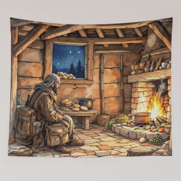 Item preview, Pilgrim of Saint James, evening stop designed and sold by jefboutique6150.