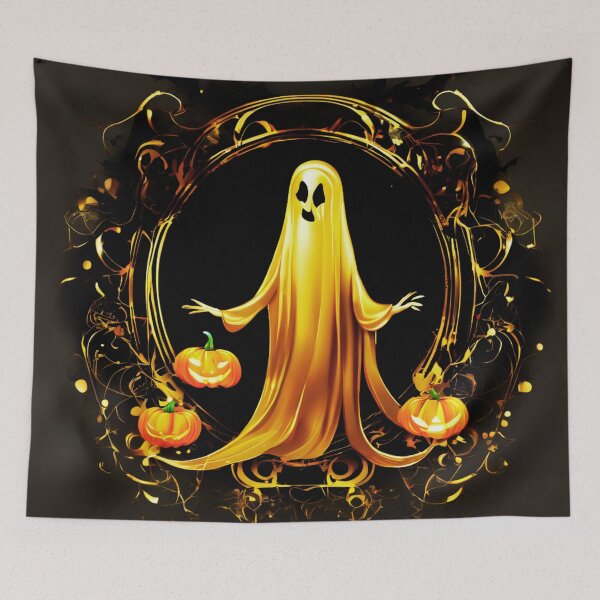 Item preview, Dark Gold Ghost designed and sold by Zofia Sosnecka.