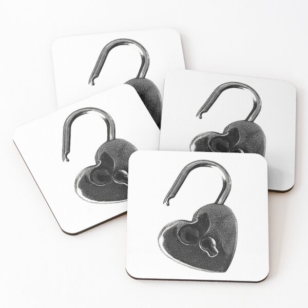 Item preview, Heart padlock designed and sold by DhriegoStudio.