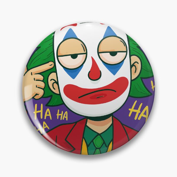 Item preview, Sarcastic Clown Joker Parody with Deadpan Expression designed and sold by brexastore.