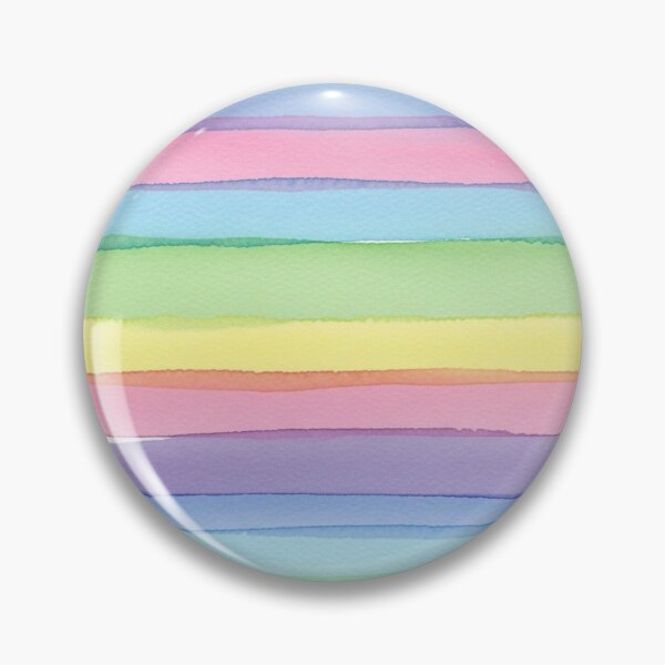 Item preview, watercolor rainbow stripes seamless pattern designed and sold by FirsttMeUp.