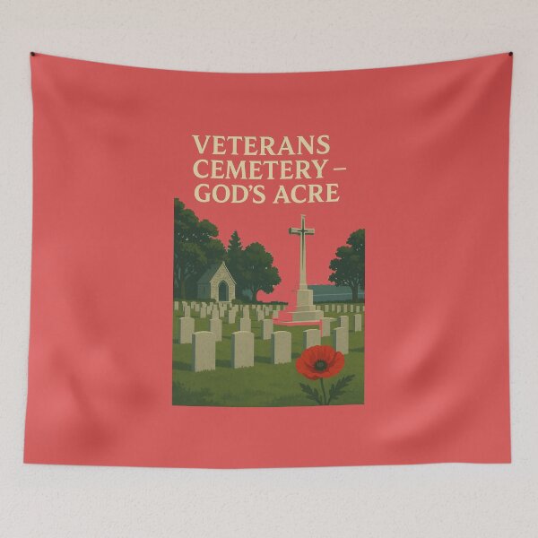 Item preview,  Beechwood Cemetery – Veterans’ Section,  designed and sold by PaintMeWorld.