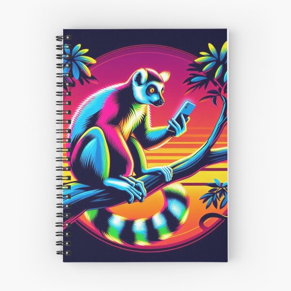 Item preview, Cute funny lemur  designed and sold by Dogandesighn.