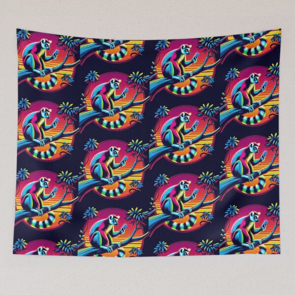 Item preview, Cute funny lemur  designed and sold by Dogandesighn.