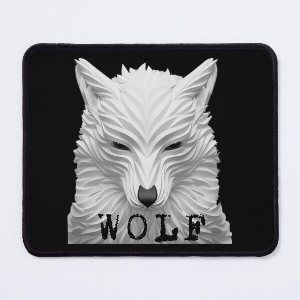 Item preview, WHITE WOLF - WOLF WHITE - WHITE - WOLF - LOUP Perfect wof Foo Classic designed and sold by urfmlumg49.
