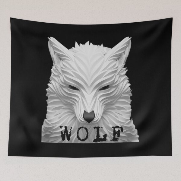 Item preview, WHITE WOLF - WOLF WHITE - WHITE - WOLF - LOUP Perfect 	wof Foo Classic 		 designed and sold by urfmlumg49.
