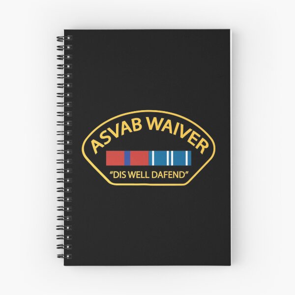 Item preview, ASVAB Waiver Patch – “Dis Well Dafend” Funny Military Meme Design designed and sold by getpressedshirt.