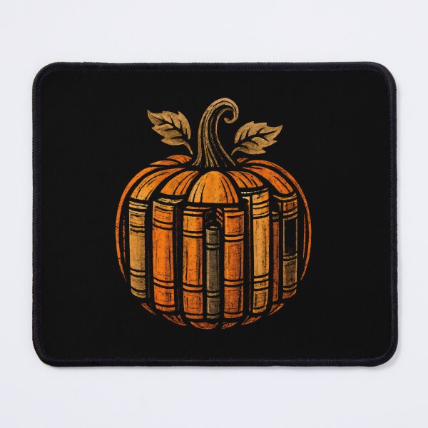 Item preview, Pumpkin Books - Reading Lover Club designed and sold by DemureArtsy.